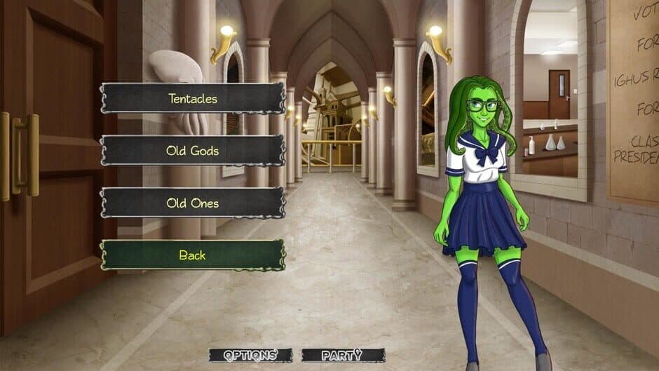 Скриншот 1 из Mythos Ever After: A Cthulhu Dating Sim