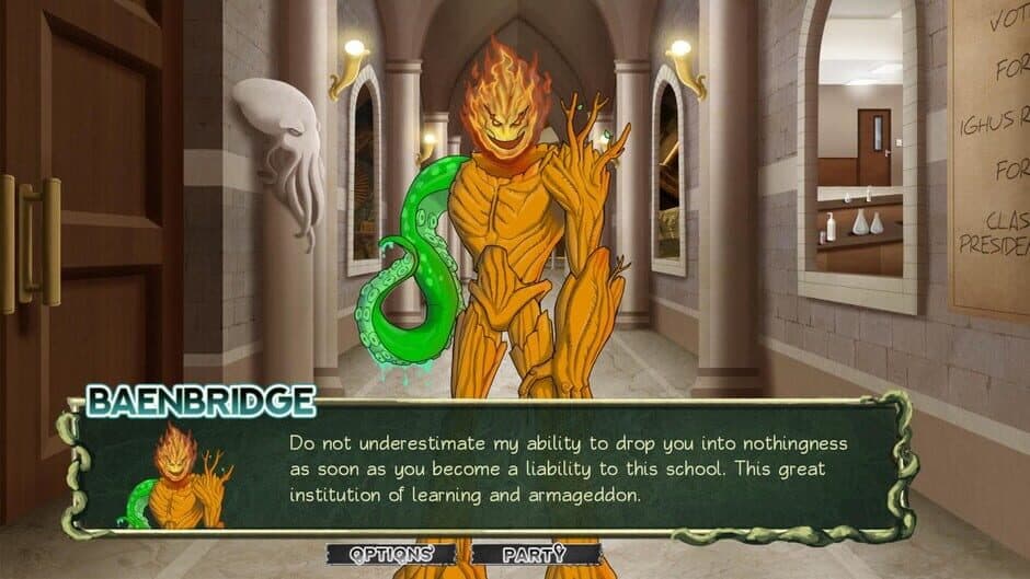 Скриншот 4 из Mythos Ever After: A Cthulhu Dating Sim