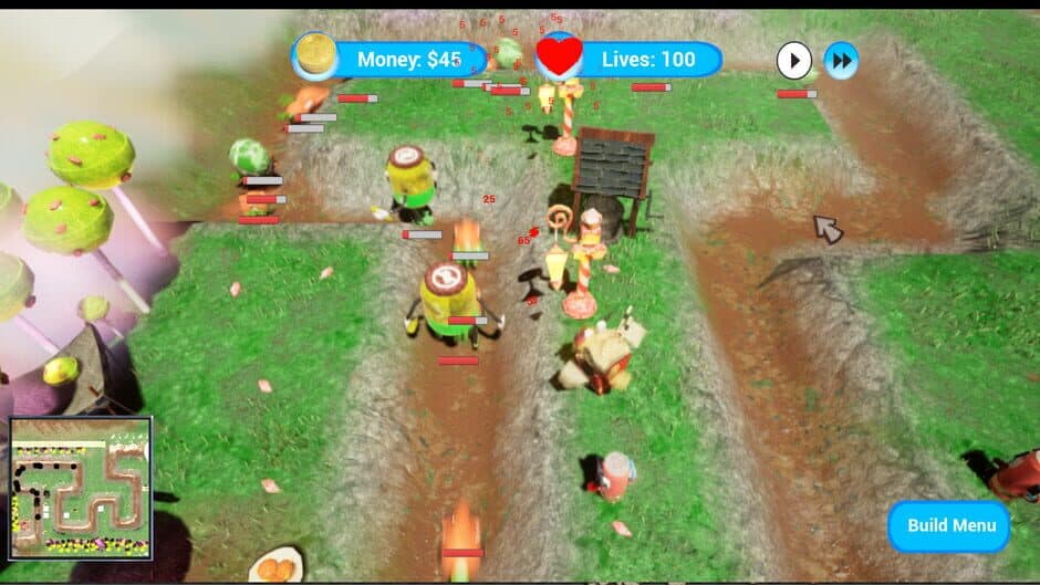 Скриншот 3 из Food War TD