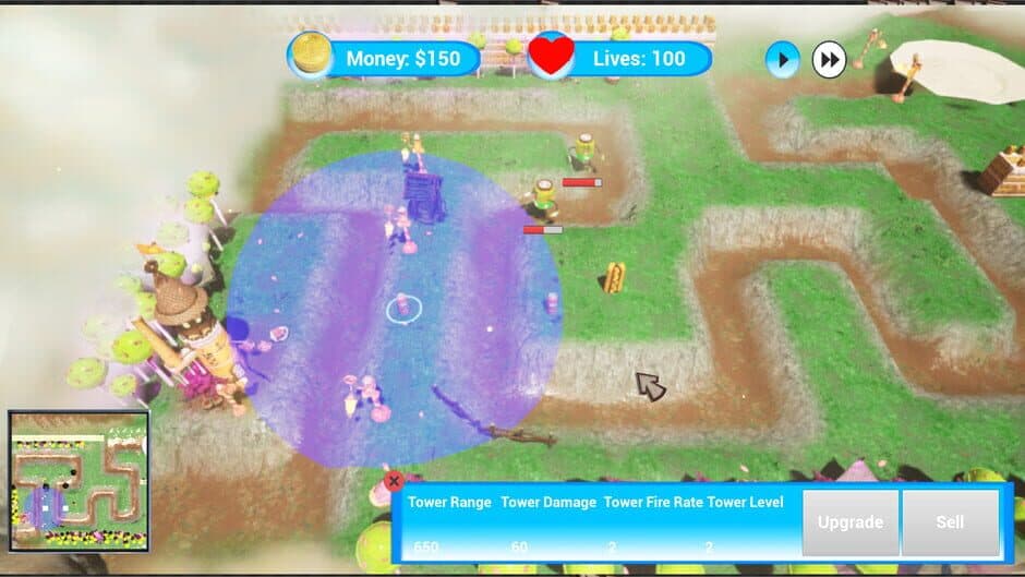 Скриншот 4 из Food War TD