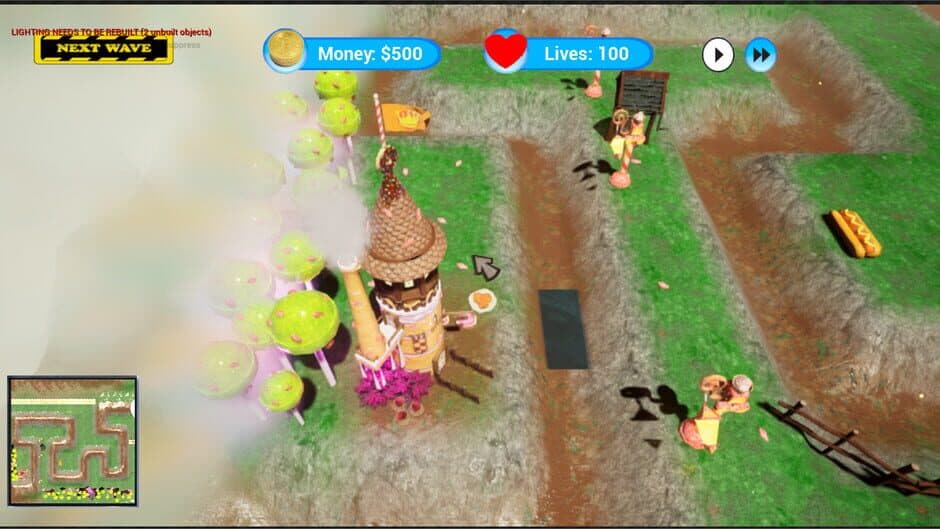 Скриншот 6 из Food War TD