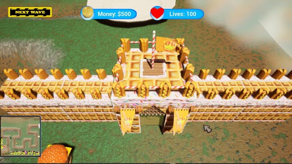 Скриншот 9 из Food War TD