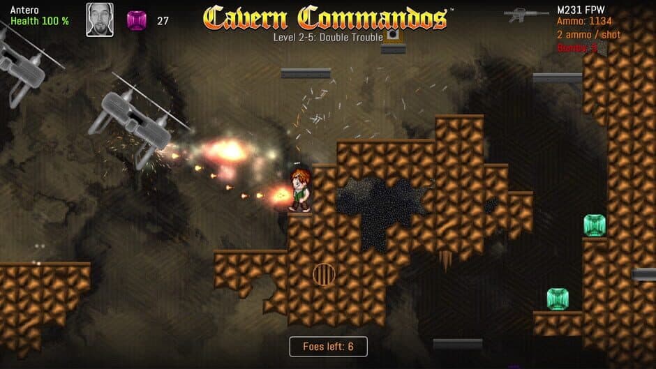 Скриншот 3 из Cavern Commandos
