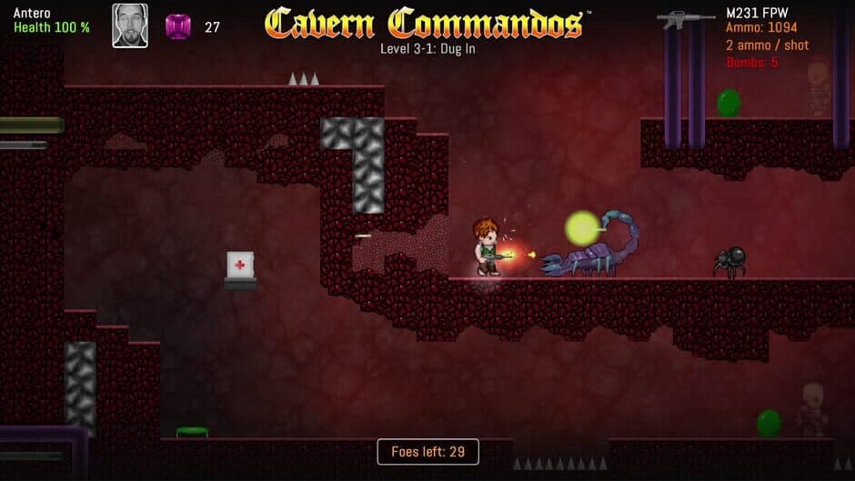 Скриншот 4 из Cavern Commandos