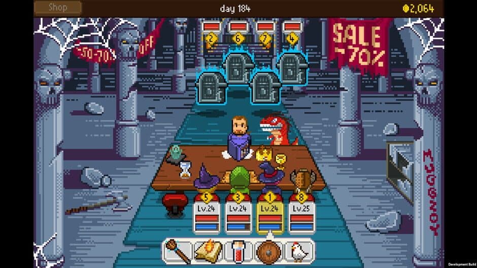 Скриншот 6 из Knights of Pen and Paper: Haunted Fall