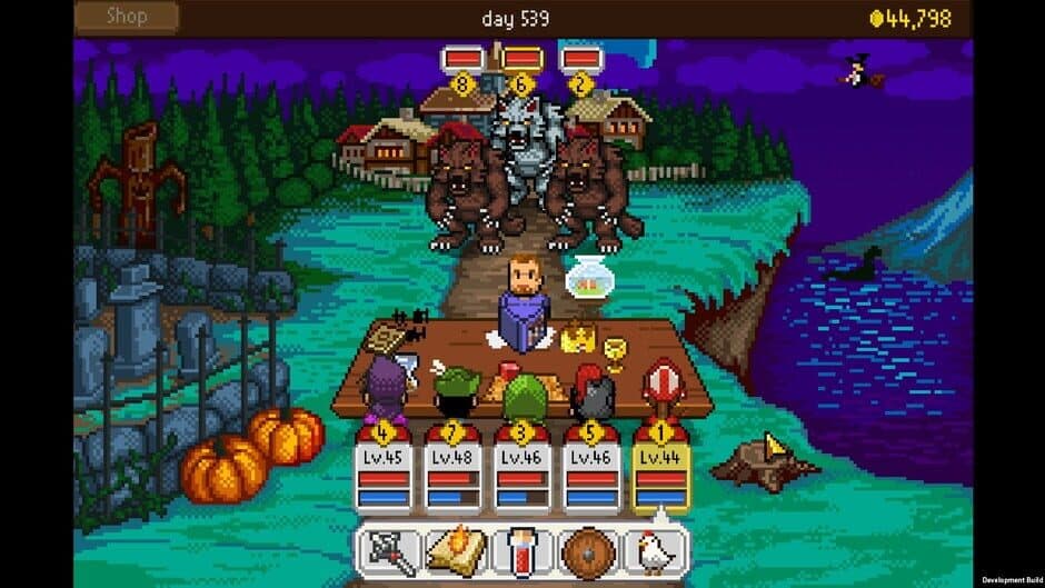 Скриншот 9 из Knights of Pen and Paper: Haunted Fall