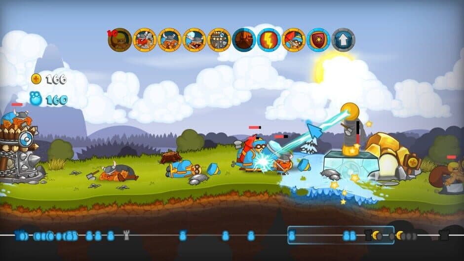Скриншот 12 из Swords & Soldiers: Super Saucy Sausage Fest
