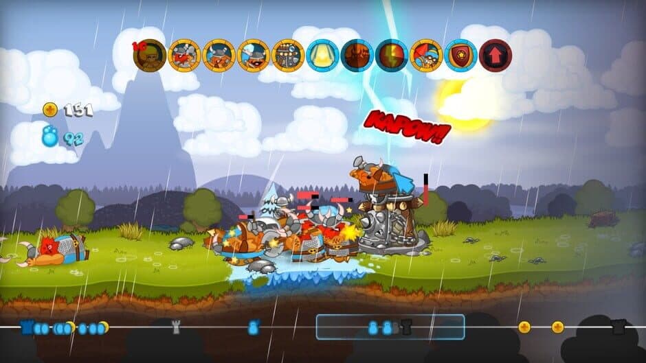Скриншот 3 из Swords & Soldiers: Super Saucy Sausage Fest