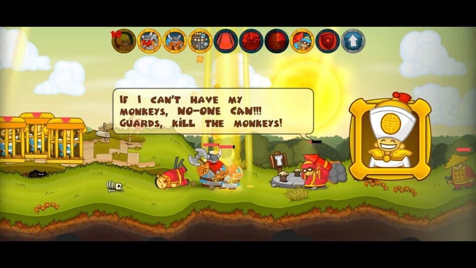 Скриншот 4 из Swords & Soldiers: Super Saucy Sausage Fest