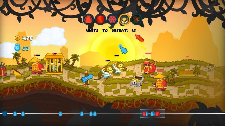 Скриншот 6 из Swords & Soldiers: Super Saucy Sausage Fest