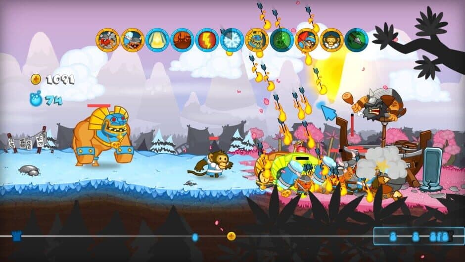 Скриншот 9 из Swords & Soldiers: Super Saucy Sausage Fest
