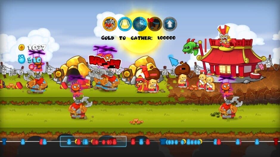 Скриншот 10 из Swords & Soldiers: Super Saucy Sausage Fest