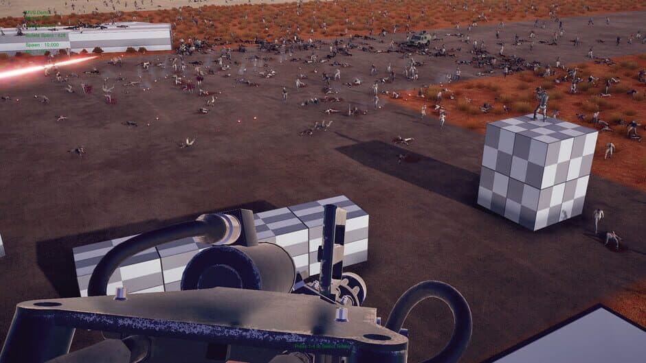 Скриншот 3 из Minigun vs. Swarms of the Zombie Apocalypse Simulator