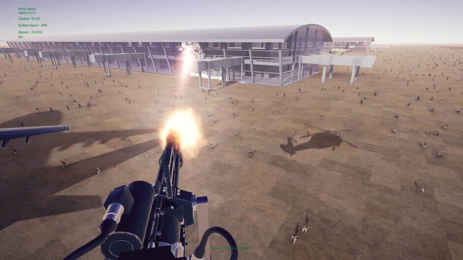 Скриншот 8 из Minigun vs. Swarms of the Zombie Apocalypse Simulator