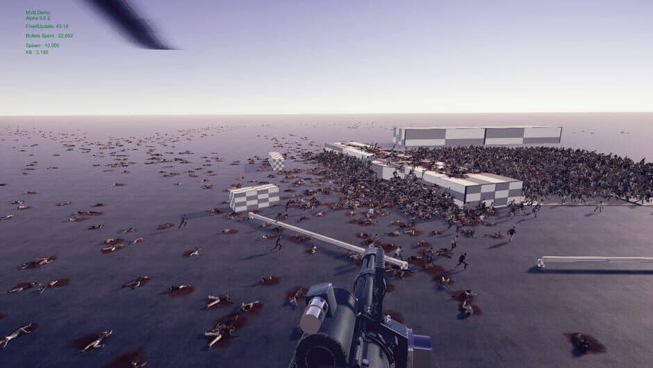 Скриншот 9 из Minigun vs. Swarms of the Zombie Apocalypse Simulator