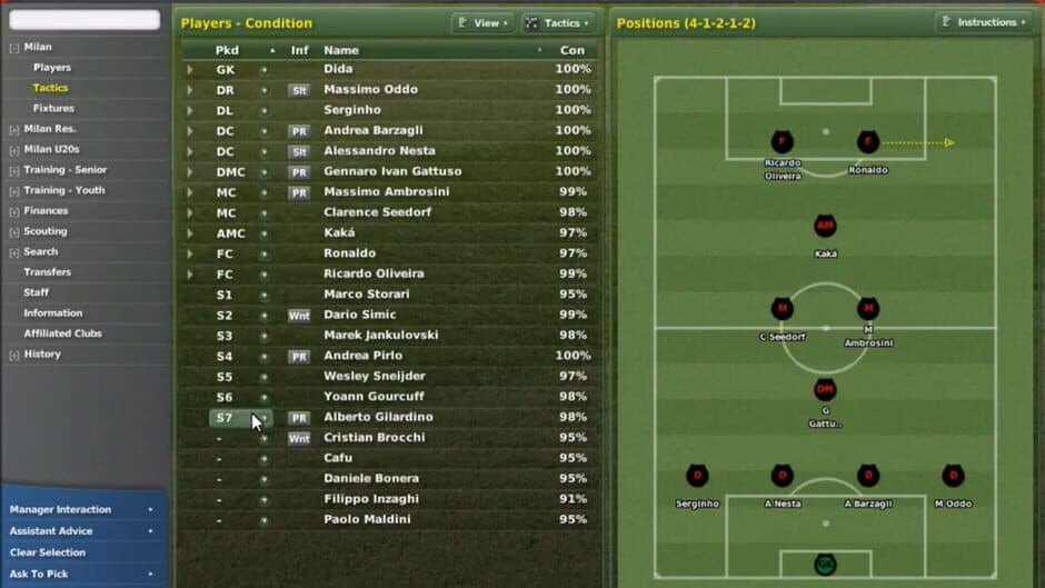 Скриншот 2 из Football Manager 2007
