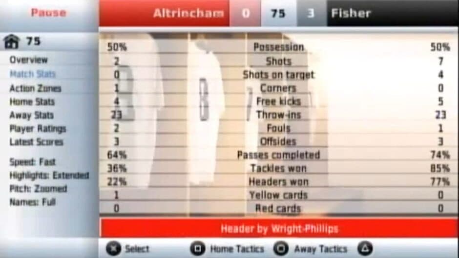 Скриншот 1 из Football Manager Handheld 2009