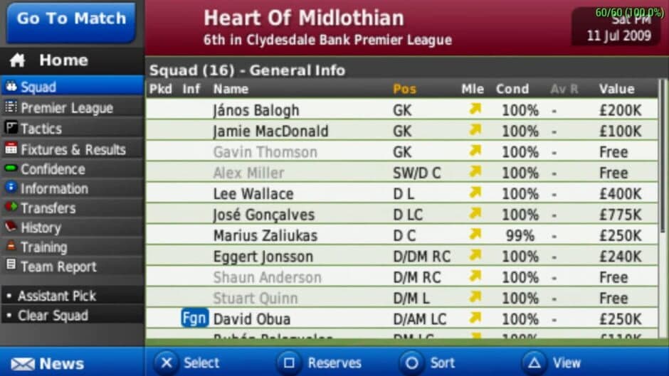 Скриншот 3 из Football Manager Handheld 2010