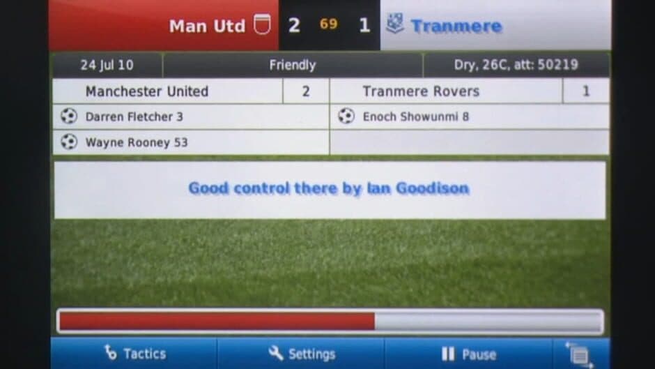 Скриншот 3 из Football Manager Handheld 2011