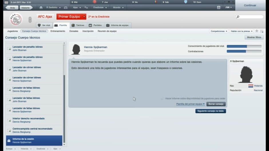 Скриншот 2 из Football Manager 2012