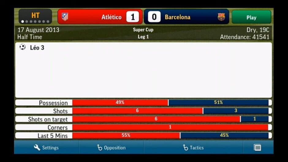 Скриншот 3 из Football Manager Handheld 2014