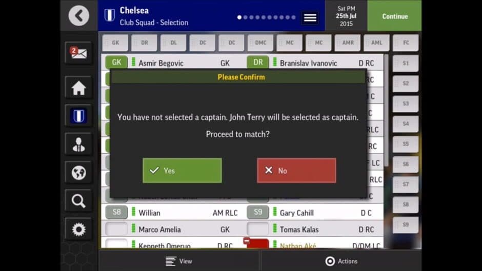 Скриншот 1 из Football Manager Mobile 2016