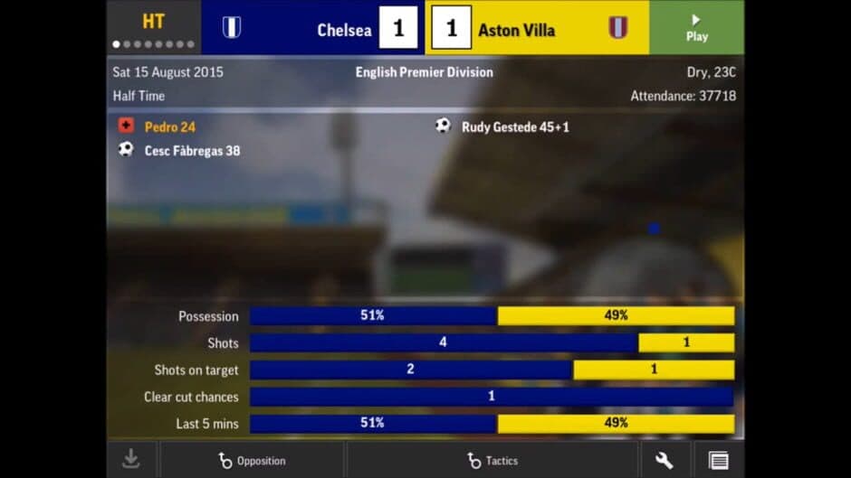 Скриншот 3 из Football Manager Mobile 2016