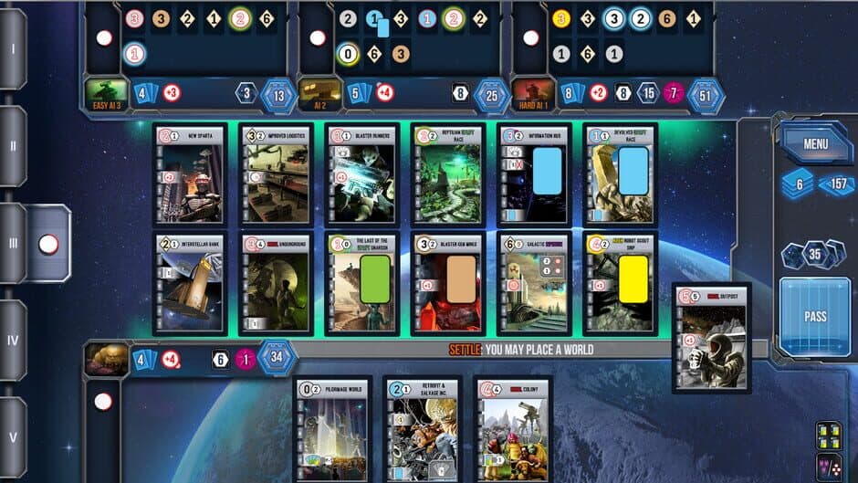 Скриншот 1 из Race for the Galaxy: Brink of War