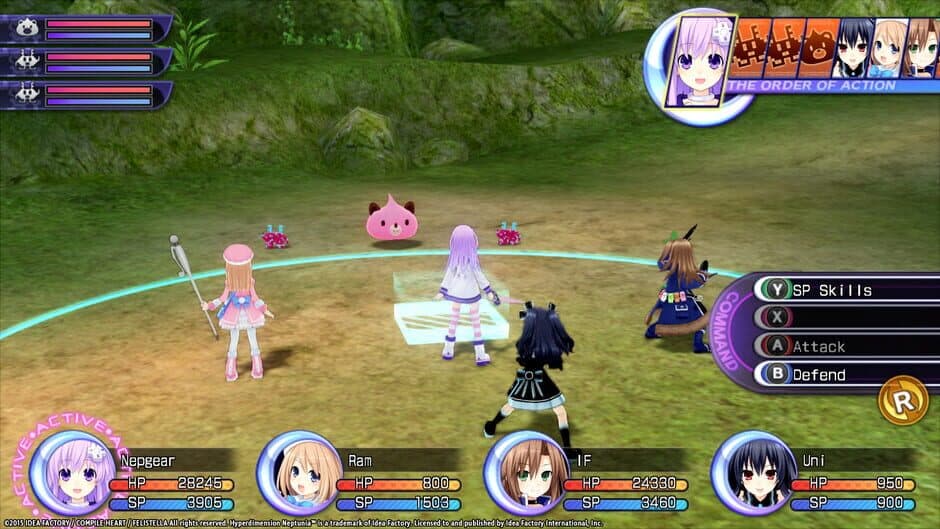 Скриншот 5 из Hyperdimension Neptunia Re;Birth2: Sisters Generation - Lily-ad Dungeon