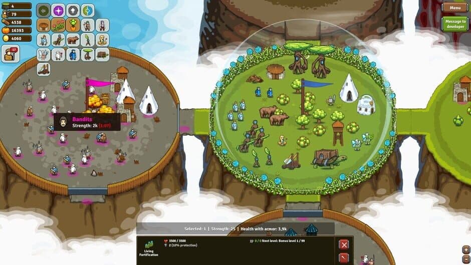 Скриншот 1 из Circle Empires Rivals: Forces of Nature