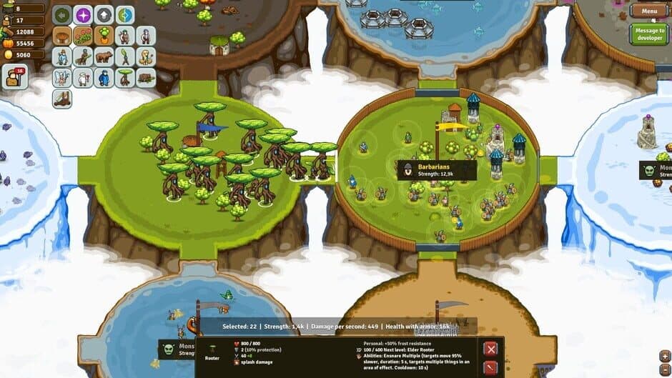 Скриншот 4 из Circle Empires Rivals: Forces of Nature