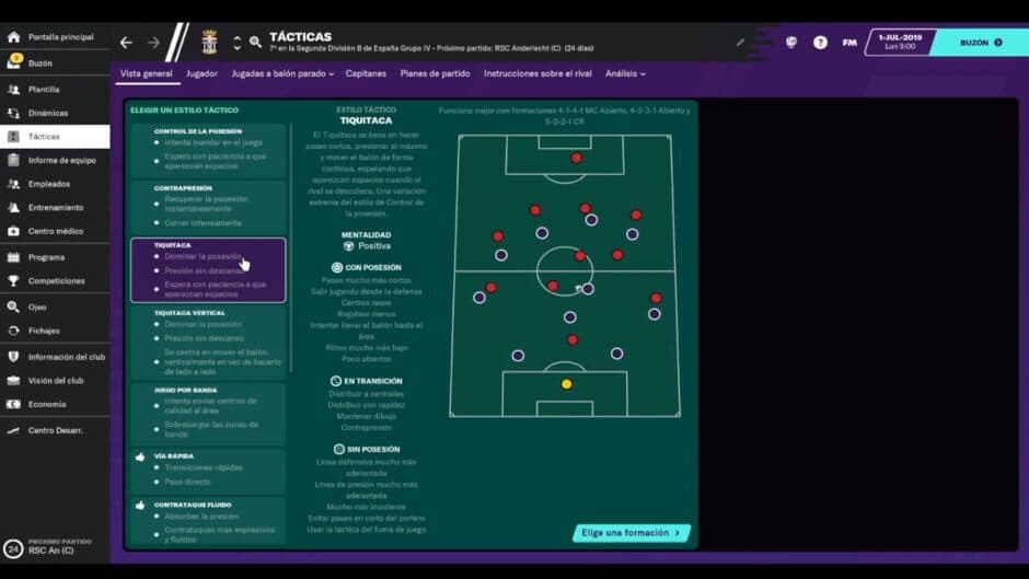 Скриншот 2 из Football Manager 2020 Touch