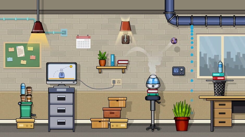Скриншот 2 из Ball at Work: The Ultimate Speedrun Platformer!