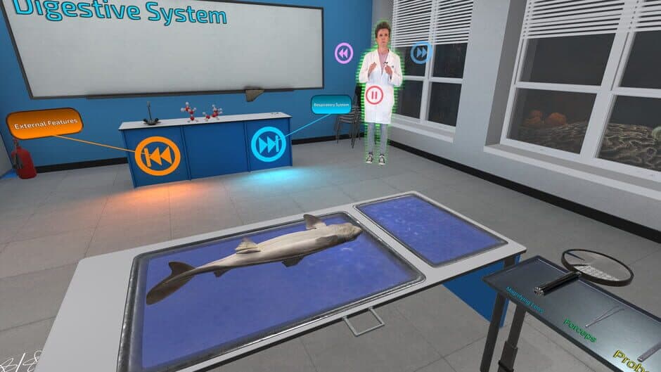 Скриншот 5 из Dissection Simulator: Dogfish Edition