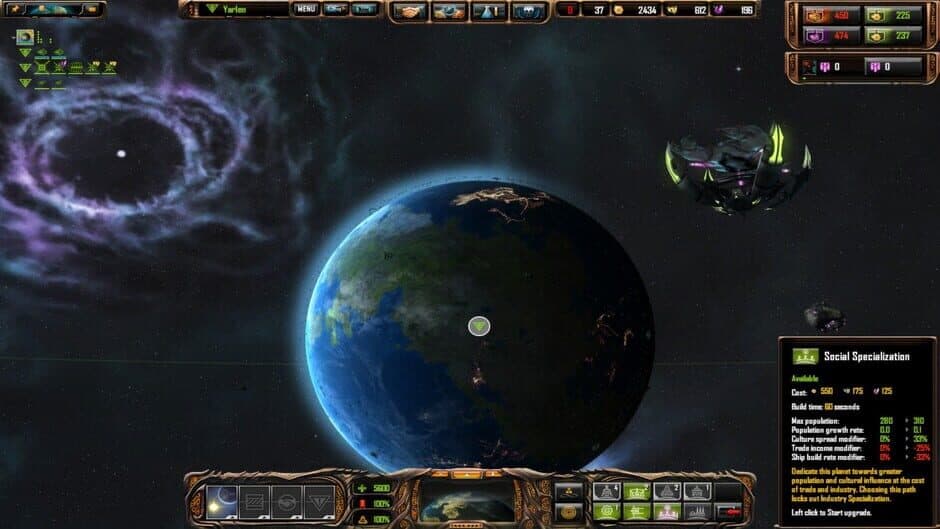 Скриншот 5 из Sins of a Solar Empire: Rebellion - Forbidden Worlds
