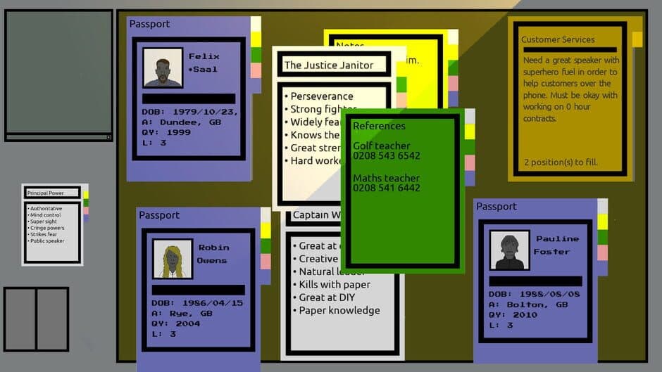 Скриншот 5 из Superhero Recruitment Simulator