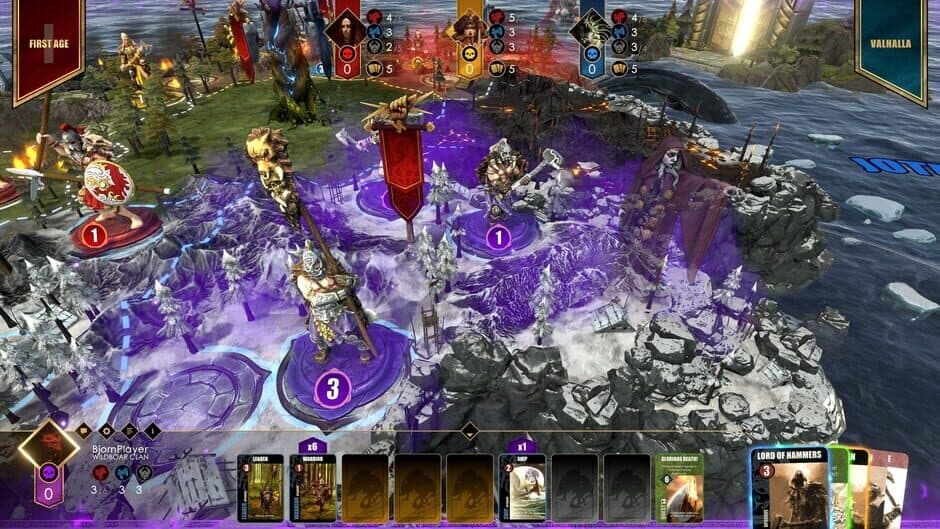Скриншот 1 из Blood Rage: Digital Edition - Gods of Asgard