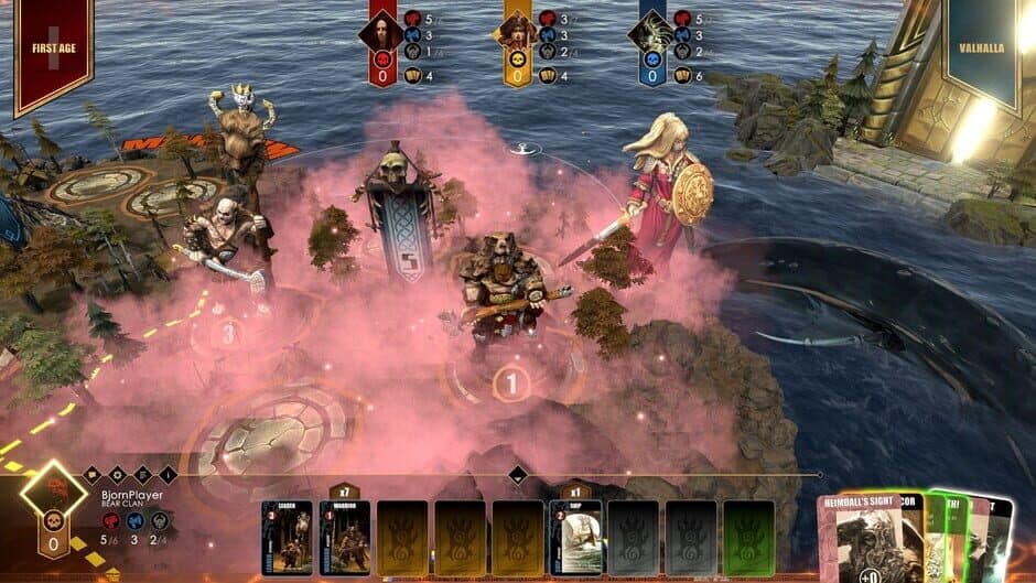 Скриншот 3 из Blood Rage: Digital Edition - Gods of Asgard