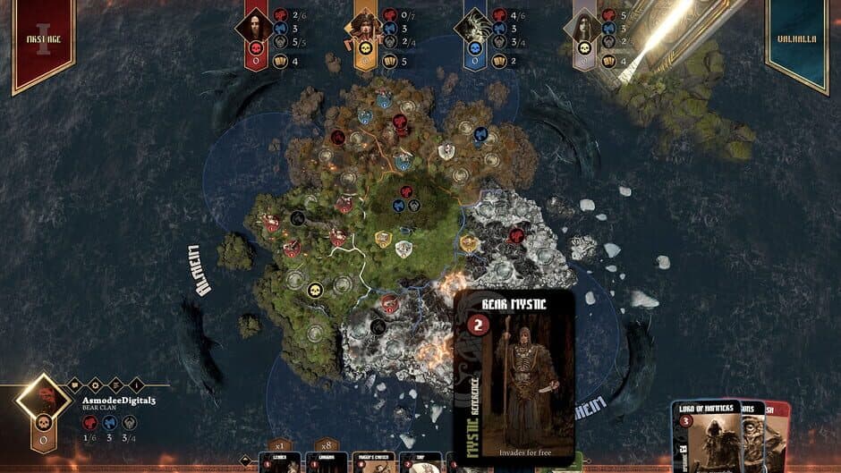 Скриншот 3 из Blood Rage: Digital Edition - Mystics of Midgard