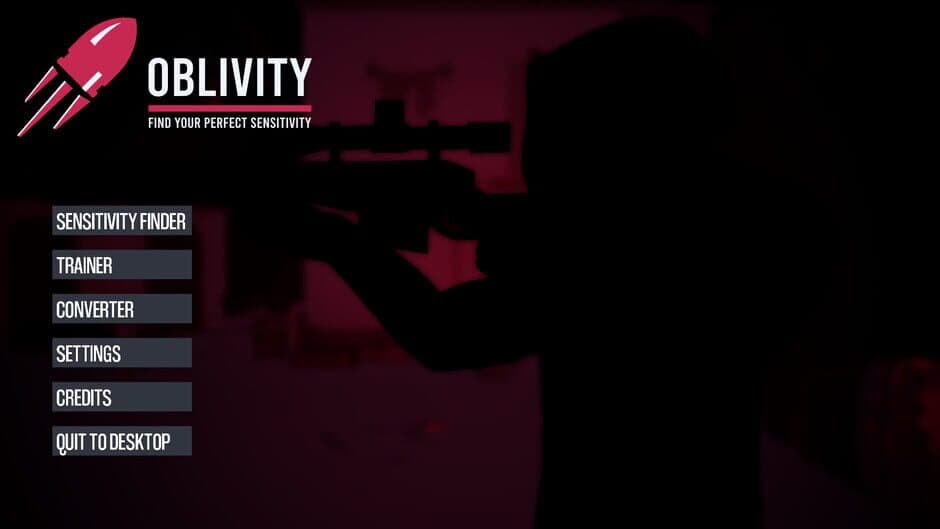 Скриншот 1 из Oblivity: Find your perfect Sensitivity