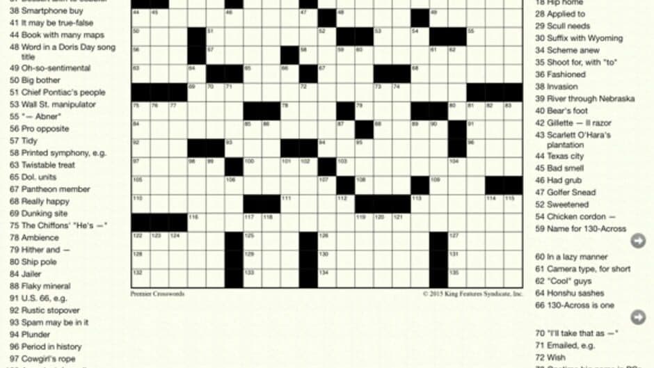 Скриншот 1 из Crosswords Classic