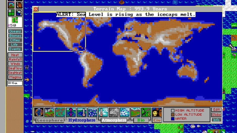 Скриншот 3 из SimEarth: The Living Planet