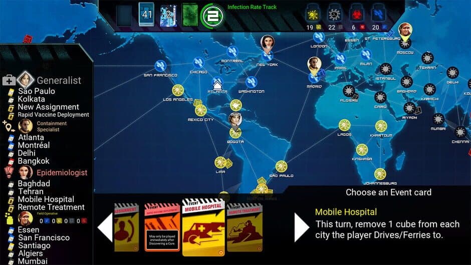 Скриншот 1 из Pandemic: The Board Game - On the Brink: Roles & Events