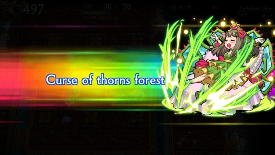 Скриншот 5 из Dragon Fang Z: The Rose & Dungeon of Time - Extra Dungeon: The Inferno Hollow
