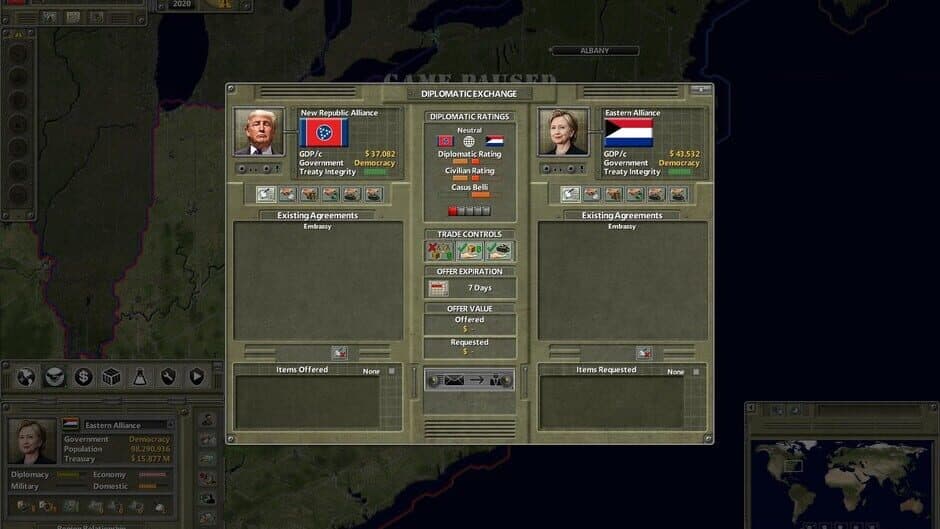Скриншот 1 из Supreme Ruler Ultimate: Trump Rising