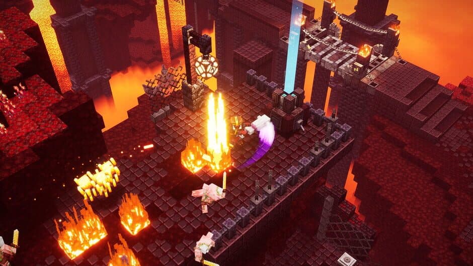 Скриншот 3 из Minecraft Dungeons: Flames of the Nether