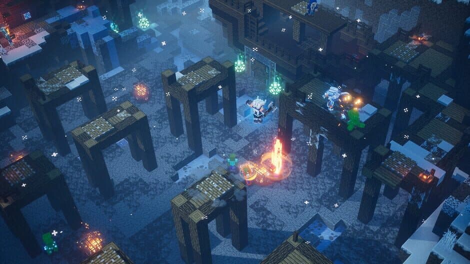 Скриншот 2 из Minecraft Dungeons: Creeping Winter