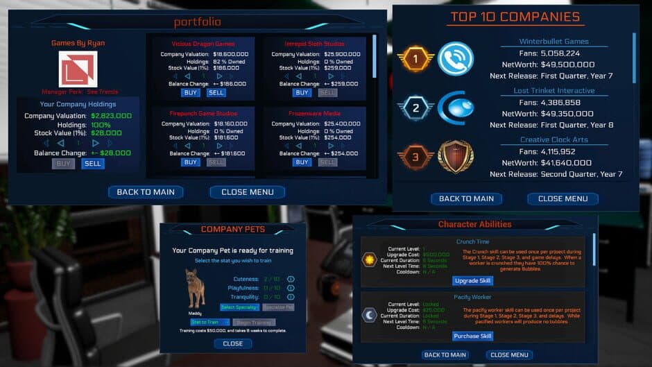 Скриншот 1 из Game Dev Masters