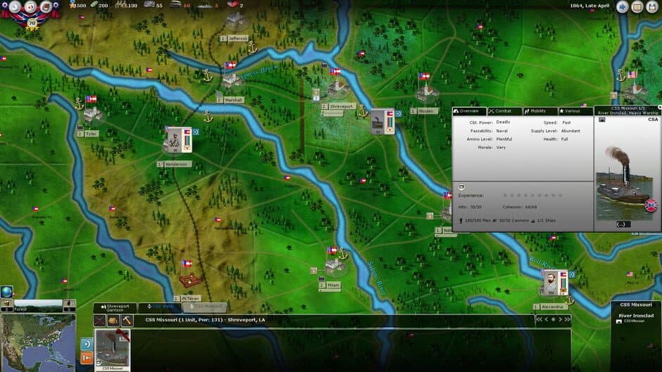 Скриншот 1 из Civil War II: The Bloody Road South