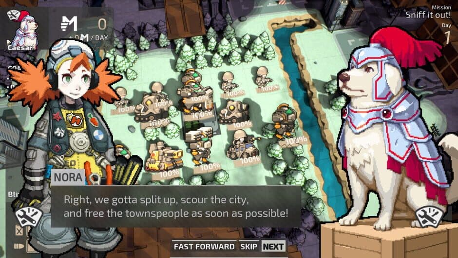 Скриншот 4 из Tiny Metal: Full Metal Rumble - Caeser's Rescue